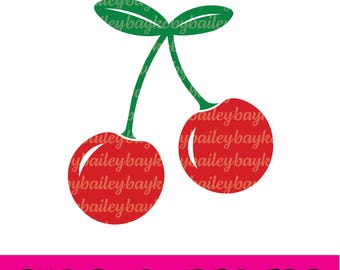 Cherry SVG, Preppy Cherries, Cherries, Red Coquette Aesthetic, Girly, Trendy Cherry svg, Cherry svg, Trendy Cherry svg, Trendy Sticker png