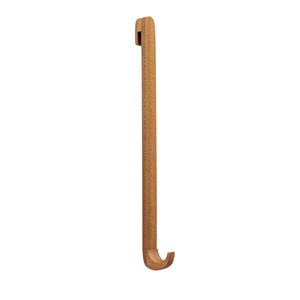 Set ganci in legno di mogano per porte doccia I Gancio grande per asciugamano per il vetro della cabina doccia I Gancio per pannello in vetro I Gancio per asciugamano I Gancio per doccia immagine 6