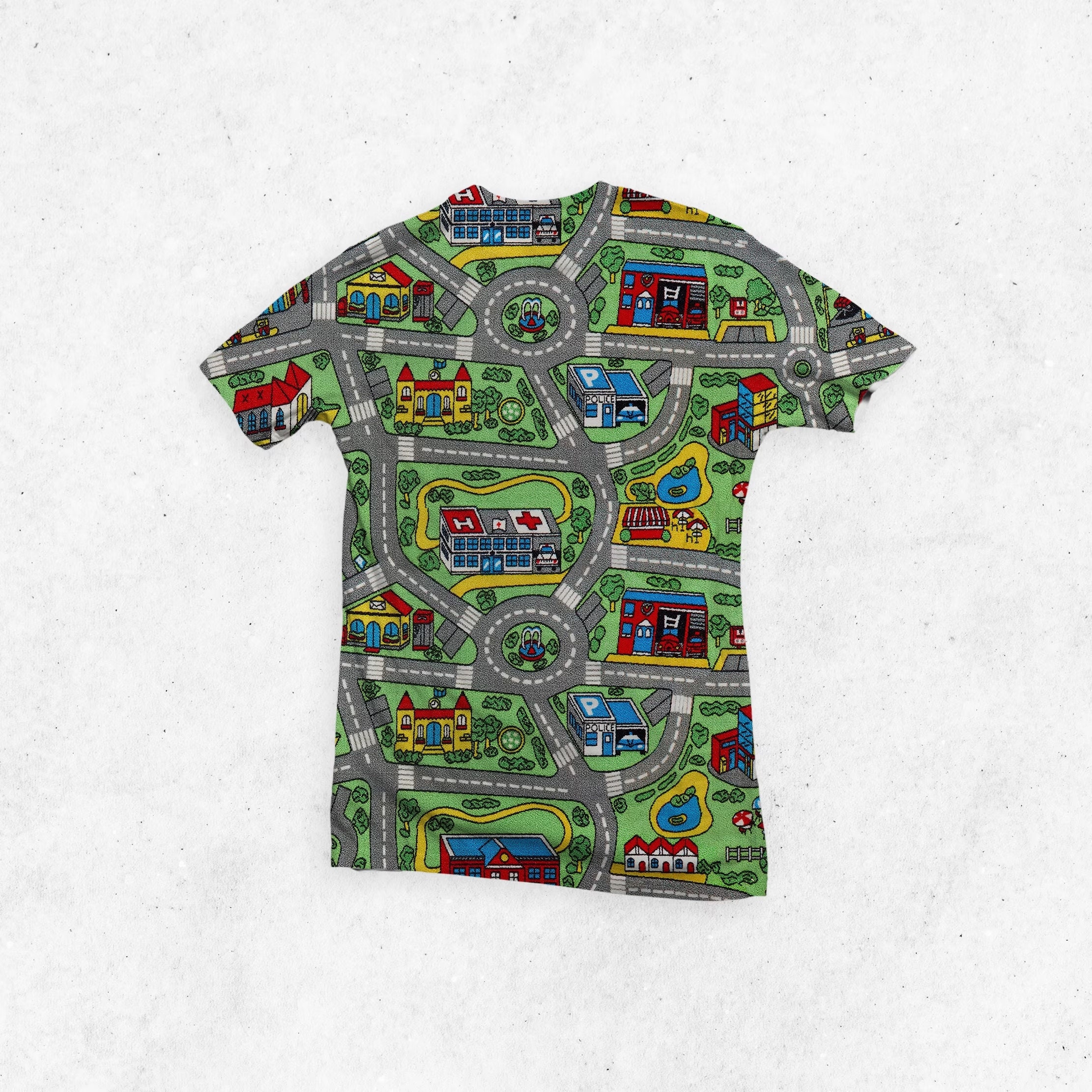 Track Carpet Nostalgia Play Rug Road Shirt Roads Childhood Cars 80s 90s ...