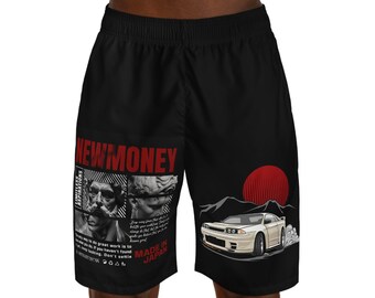 JDM short streetwear japonais voiture japonaise Sunrise short unisexe Kaizen Muay Thai short de boxe vêtements d'été cadeau