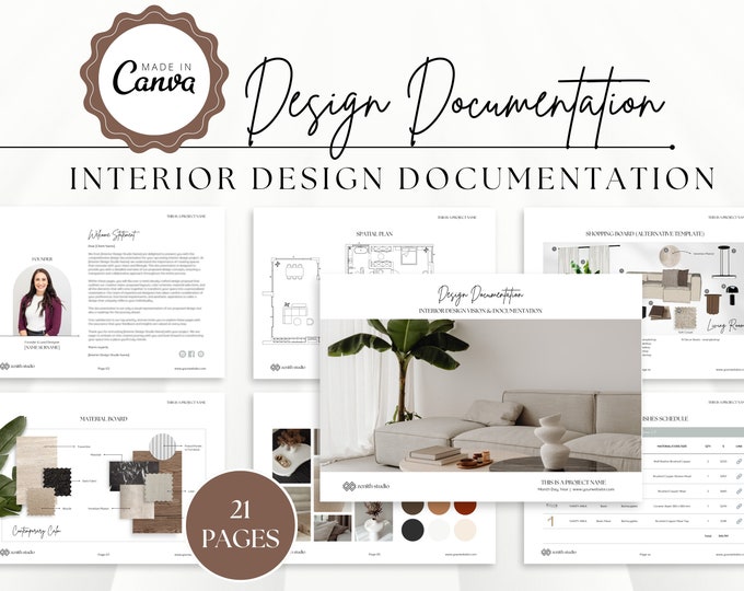 Interior Design Quotation Template, Fee Proposal, Price Quote - Full ...