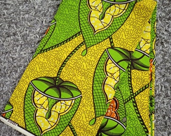 African Prints, Ankara Fabric, 100% cotton fabric, 6 yards, green ankara fabric Ankara dress, ankara projects, fabric by the metre.