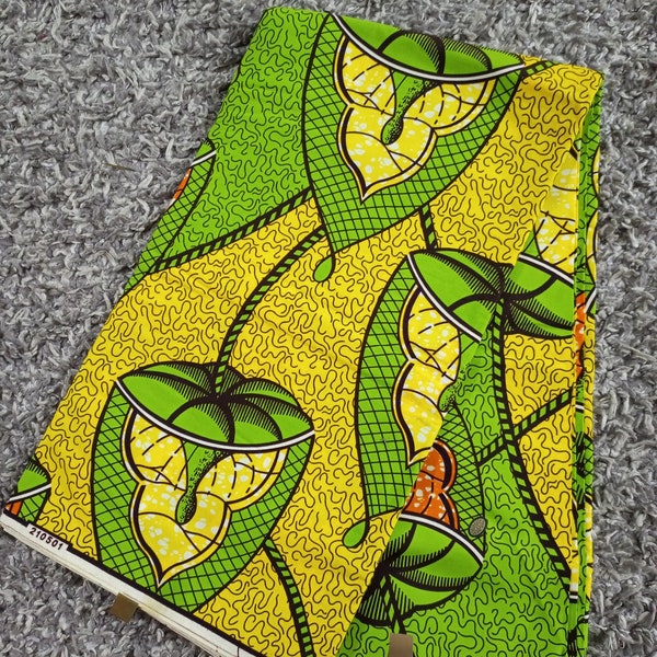 African Prints, Ankara Fabric, 100% cotton fabric, 6 yards, green ankara fabric Ankara dress, ankara projects, fabric by the metre.