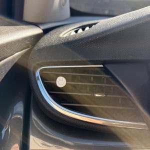 Car Vent Clip Charm - Happy Face - Magnetic Multicolor Car Accessory image 2