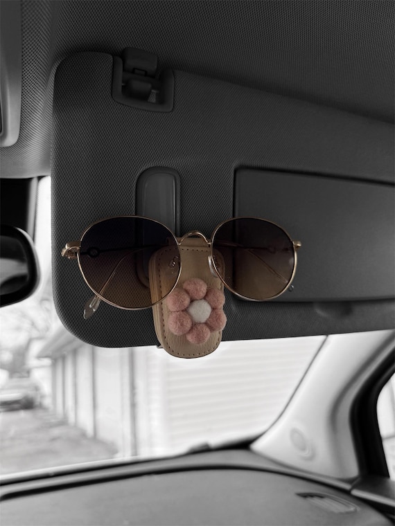 Porta occhiali da sole magnetici per auto Clip per gancio per auto universale Supporto per occhiali Clip per biglietti Clip per occhiali Supporto per visiera per auto  34