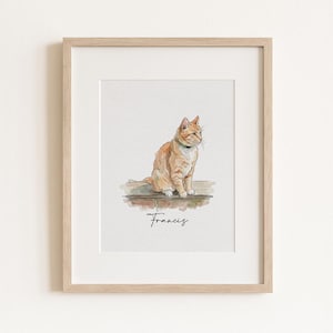 Pet painting, pet portrait, watercolor pet painting, Custom Dog Portrait, Custom pet Portrait, pet gift, Dog Painting, pet memorial gift