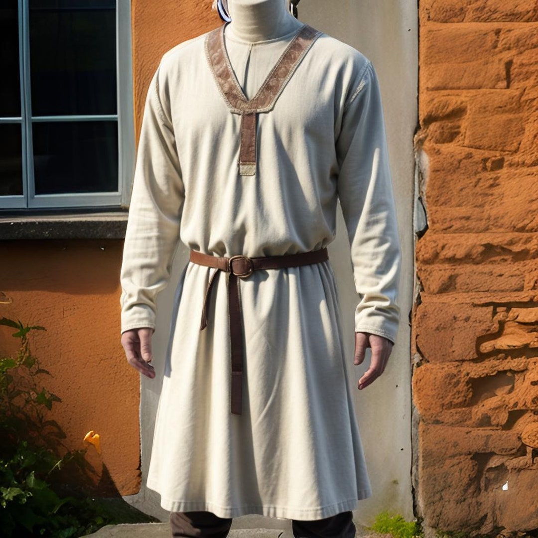 Viking Medieval Men's Tunic | Historical Costume for Renaissance Fairs ...