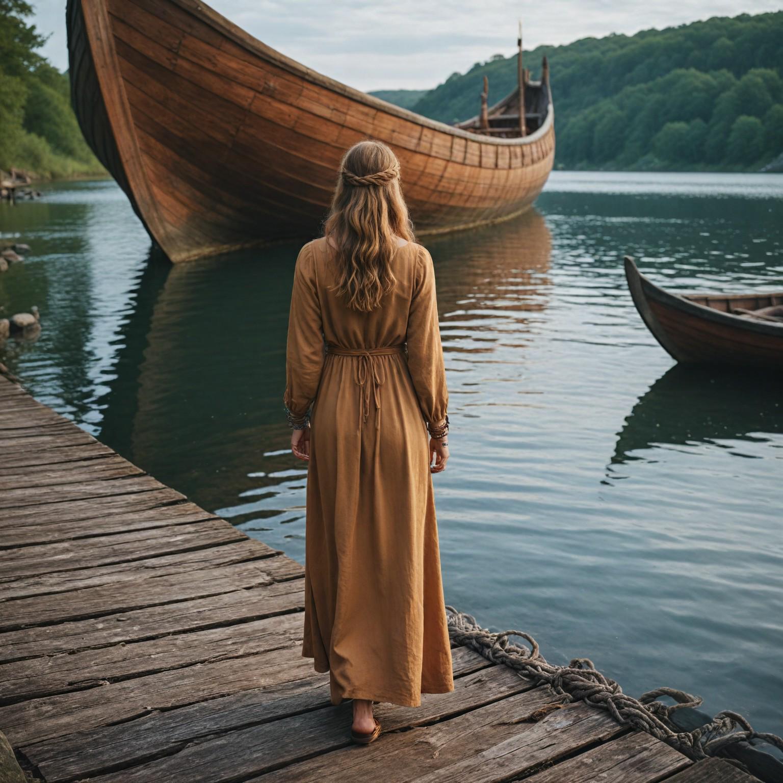 brown renaissance dress Brown Linen Ruffle Skirt