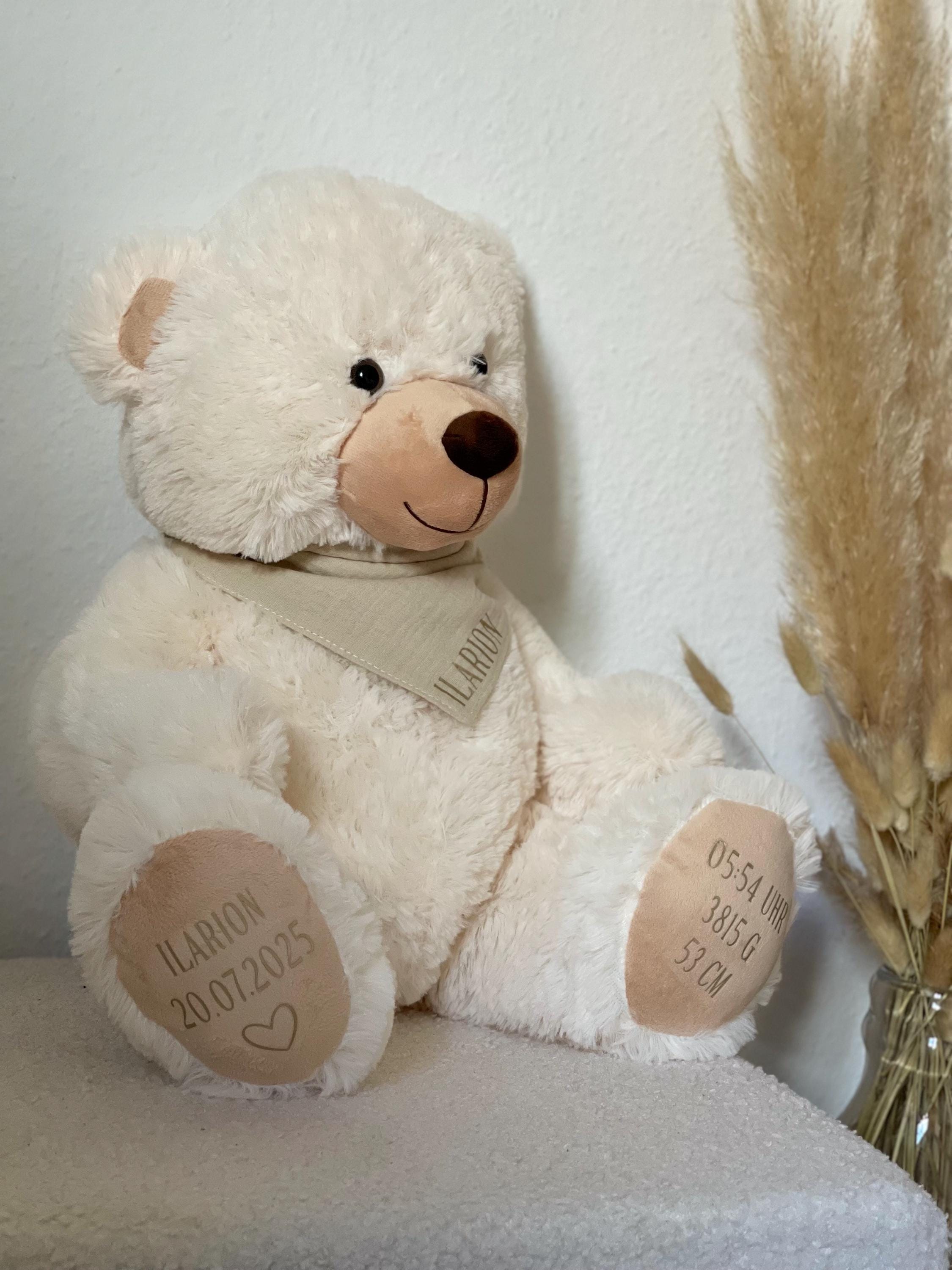 Personalisierter Teddybär Als Krankenschwester/Arzt – 20 Cm, Mit Text/Foto Auf T-Shirt, Geschenk Für Mediziner