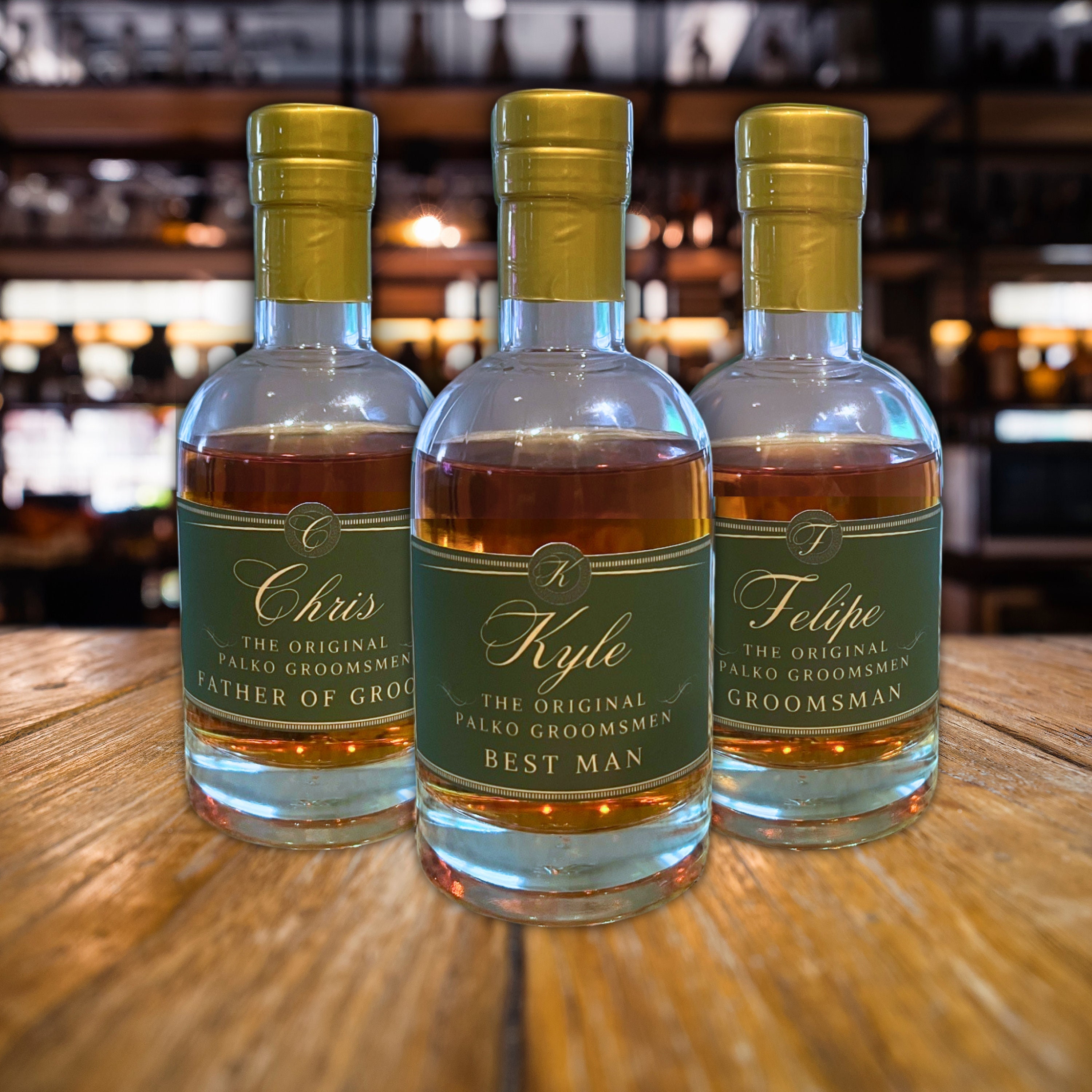 Personalized Groomsman Whiskey Bottle Label - Custom Wedding Party Gift - Single Label Groomsmen proposal label, best man gift, Wedding gift