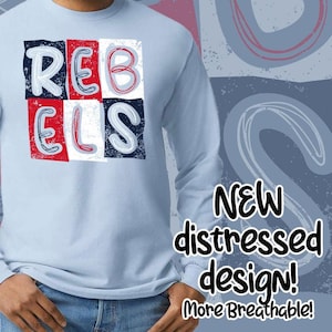 Rebels sweatshirt or t-shirt apparel shirt mom tee gift Mascot