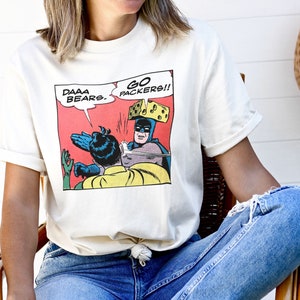 Green bay batman shirt sale