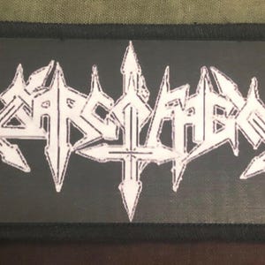 Sarcofago Thrash Metal Sublimated Printed Patch S051P