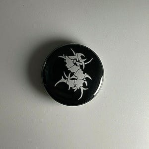 Sepultura 'S'-logo 1'' button S029B-badgepin afbeelding 1