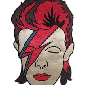 David Bowie Aladdin Sane Embroidered Back Patch B020P