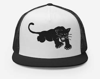 Black Panther Party BPP Embroidered Baseball Trucker Hat Cap