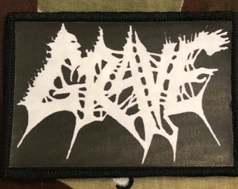 Schweres Logo Death Metal Sublimierter gedruckter Aufnäher G022P