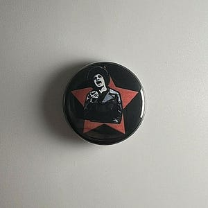 Angela Davis Black Panther Party 1” Button A024B Badge Pin