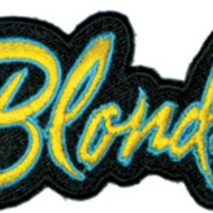 Blondie Logie Embroidered Patch B016P