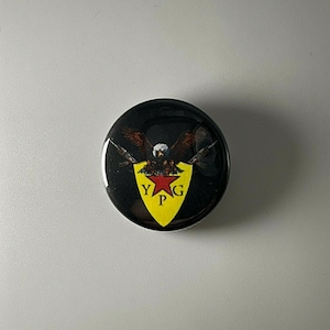 YPG  Rojava People&#39;s Protection Unit 1.25&quot; Button Y001B125 Pin Badge