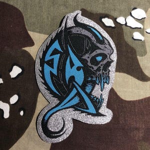 Sinister Death Metal Woven Patch S035P