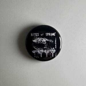 Rites Of Spring Emo DC Hardcore 1" Button R022B Badge Pin