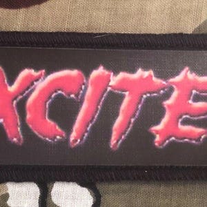 Exciter Logo Sublimated Printed Patch E018P