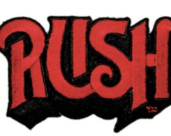 Écusson brodé logo Rush R012P