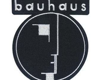 Bauhaus Embroidered Patch B082P