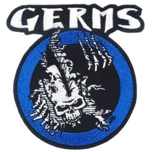 The Germs Official Embroidered Patch G061P