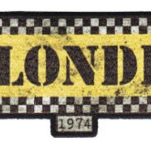 Blondie Woven Patch B057P