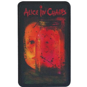 Alice in Chains offizielles Glas der Fliegen Patch gestickt / gewebt A022P