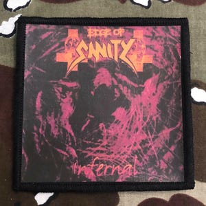 Edge Of Sanity Infernal Sublimated Printed Patch E014P