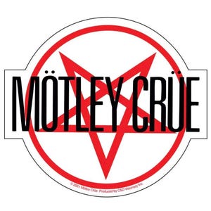 Motley Crüe Shout At The Devil Aufkleber M029S