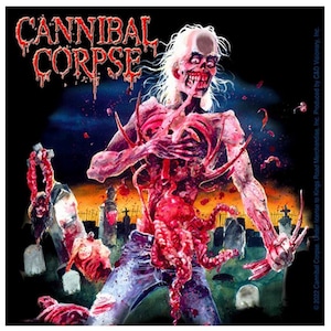 Cannibal Corpse Eaten Back To Life Sticker C008S