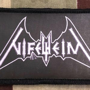 Nifelheim Heavy Metal Logo Sublimated Printed Patch N013P