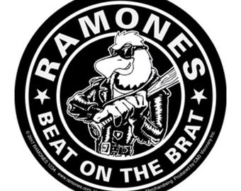 Ramones Beat On The Brat Sticker R004S