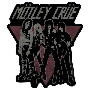 Motley Crue Official Shout At The Devil Sticker M031S