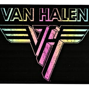 Van Halen Logo Aufkleber