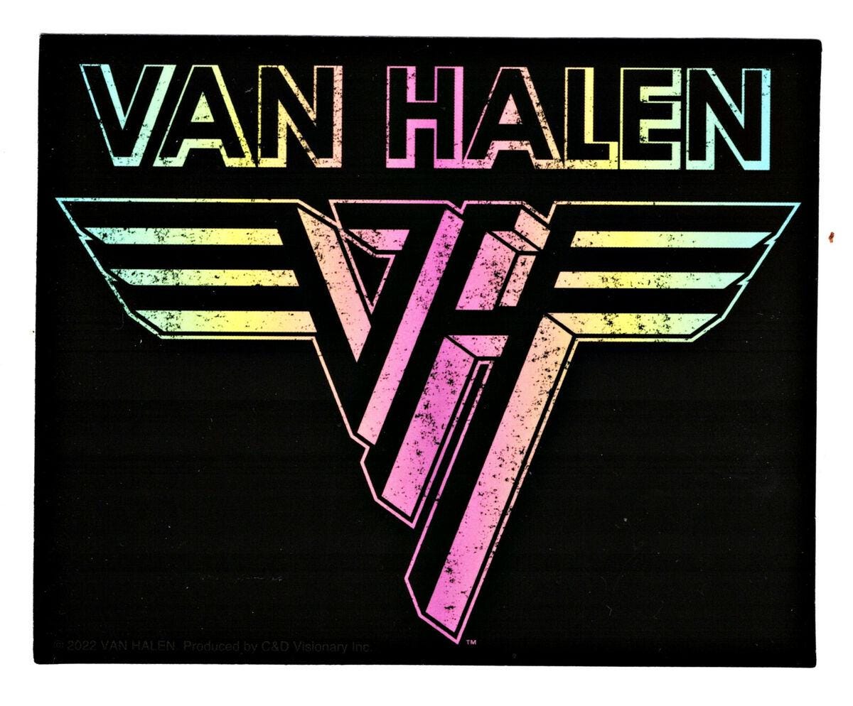 Van Halen Logo Decal - Etsy