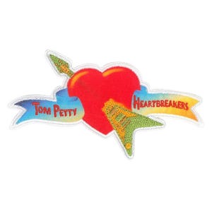 Parche bordado/tejido oficial de Tom Petty y los Rompecorazones P010P