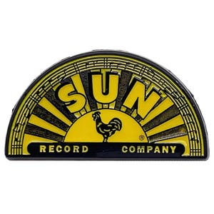 Sun Records Enamel Lapel Pin S002PC Elvis Presley