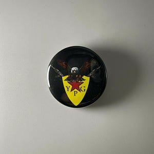 YPG  Rojava People's Protection Unit 1.25" Button Y001B125 Pin Badge