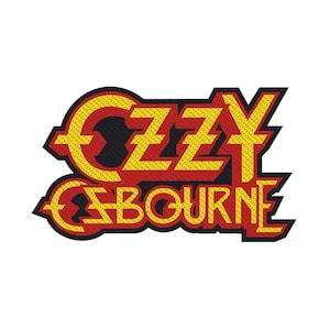 Ozzy Osbourne Woven Patch O024P