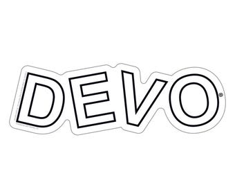 Devo Logo Sticker D002S
