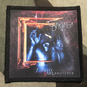 Control Denied Fragile Art Of Existence Printed Patch C049P