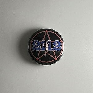 Rush 2112 1” Button R018B Badge Pin Starman