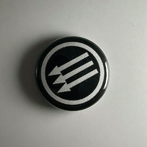 Iron Front Anti-Fascist Antifa 1” Button I001B Badge Pin