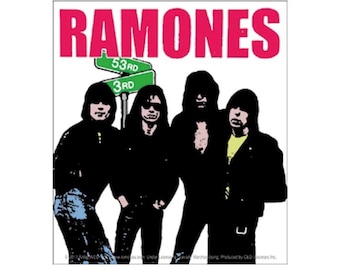 Ramones 53rd and 3rd Sticker R019S Decal