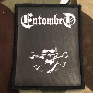 Parche estampado sublimado Entombed Wolverine Blues E015P